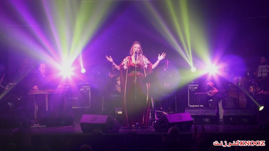 الفنانة دلال ابو امنة تتألق في حفل الطيبة 2021